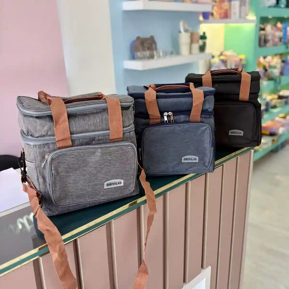 لانچ بگ کیف غذا دو محفظه ای BRIVILAS