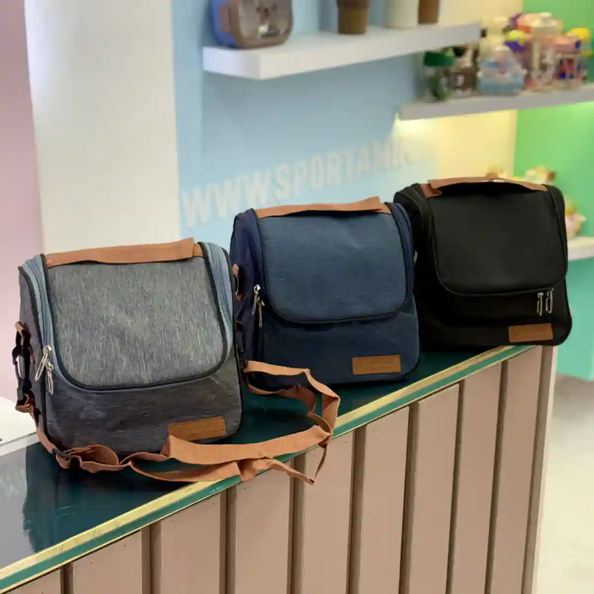 کیف غذا lunch bag زیپ جلو